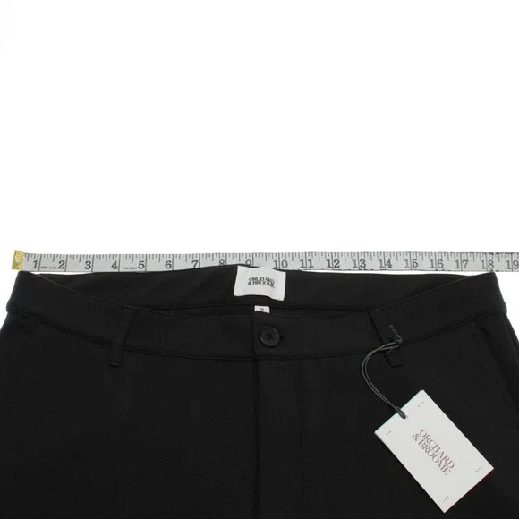 Orchard & Broome NWT Delancey Stretch Knit Pants / Chinos Size 36 US in Black